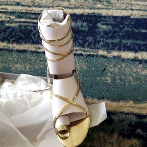 Brand new, J Lo gladiator sandals